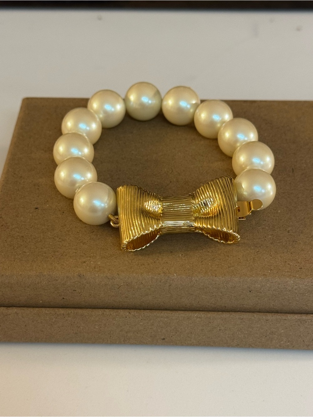 🤍💛 NWOT KATE SPADE ♠️ ALL WRAPPED UP IN PEARLS BRACELET!
